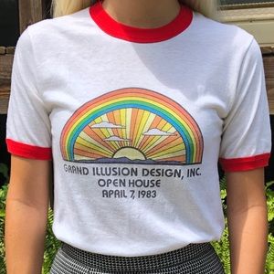 Vintage 1983 ringer T-shirt